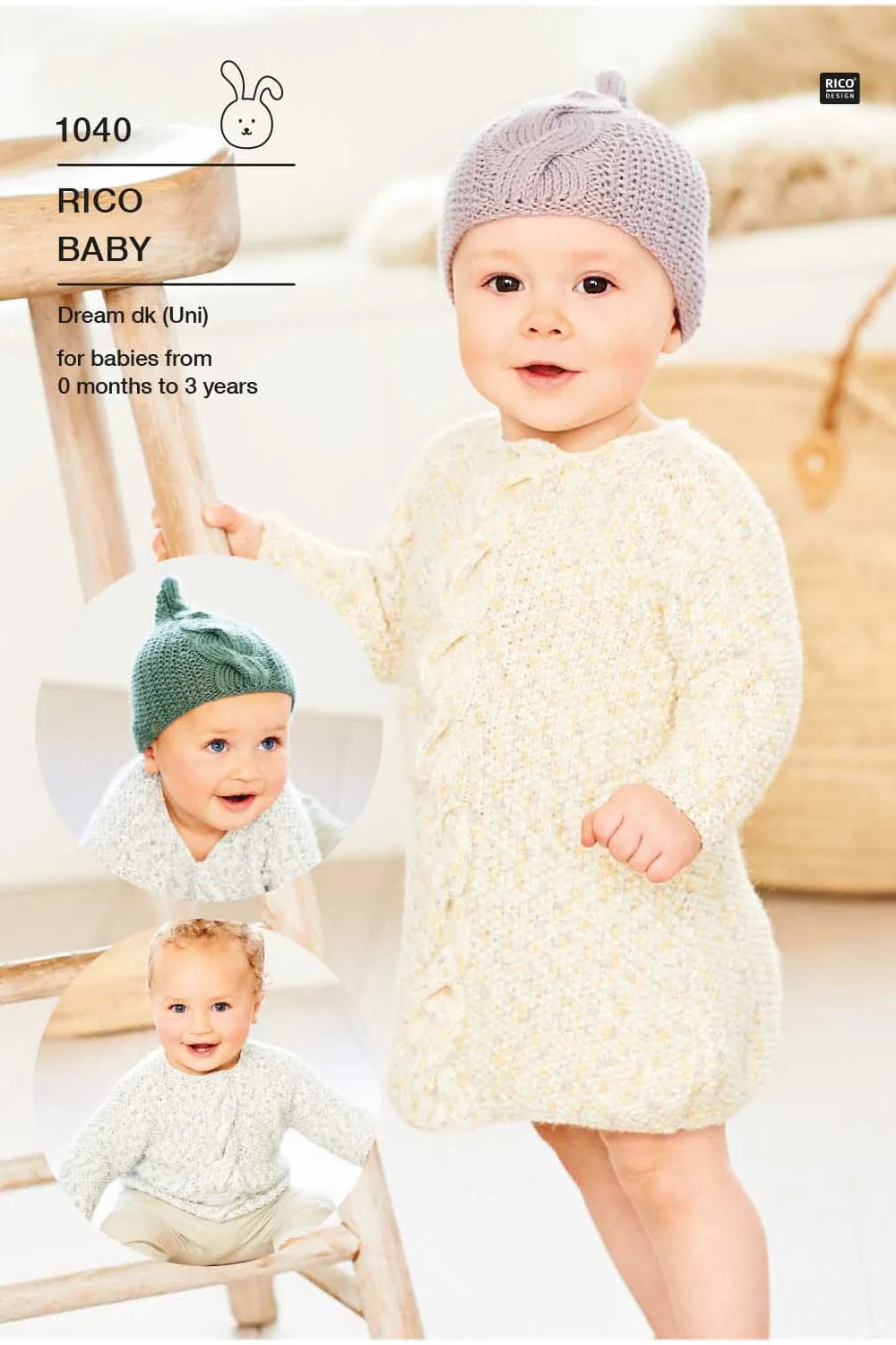 1040 Sweater, Dress and Hat Pattern Pamphlet