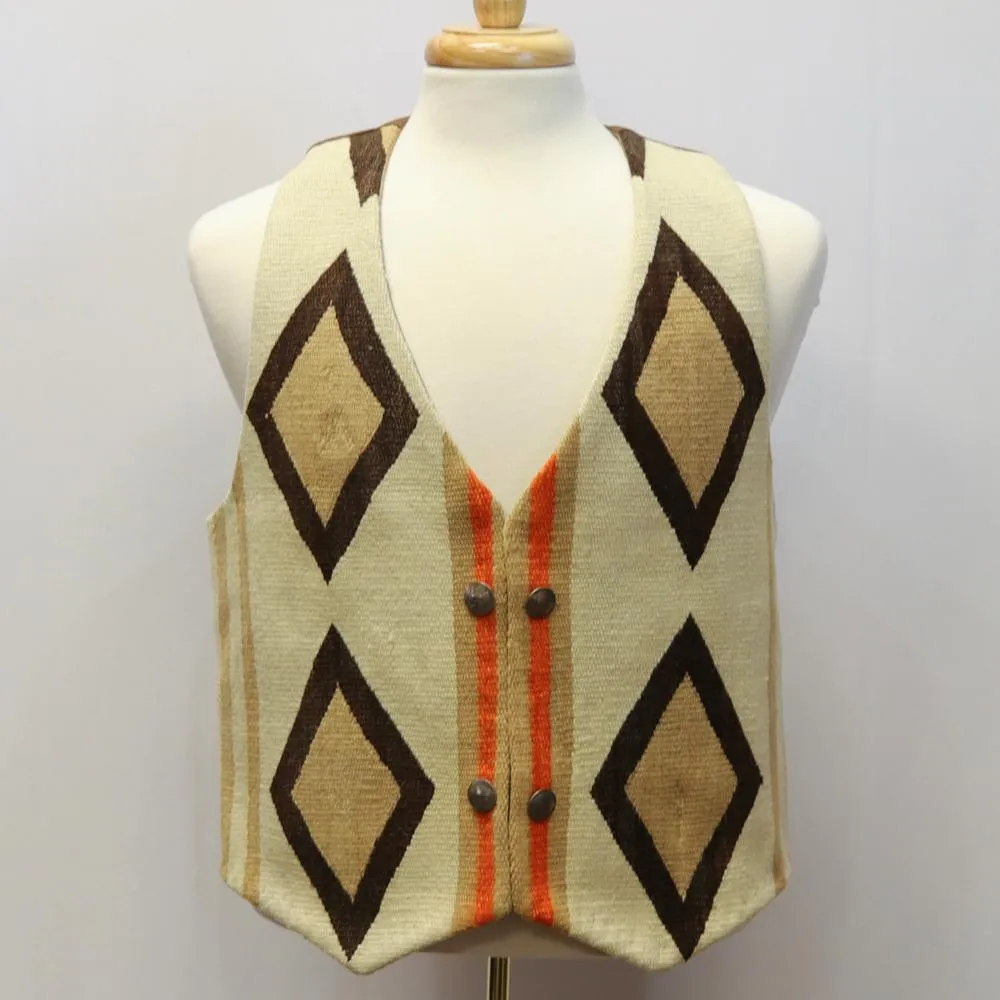 1910-20s Navajo Rug Vest