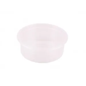 250ml Disposable Sauce Tubs Clear Polyprop with Lid 10pack