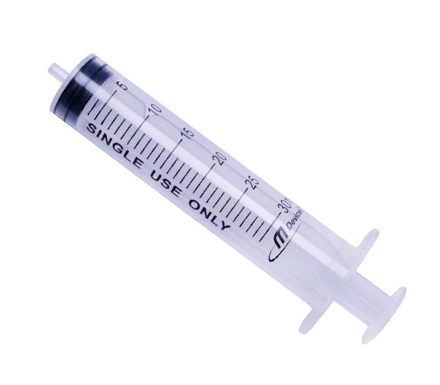 30mL LUER SLIP SYRINGE