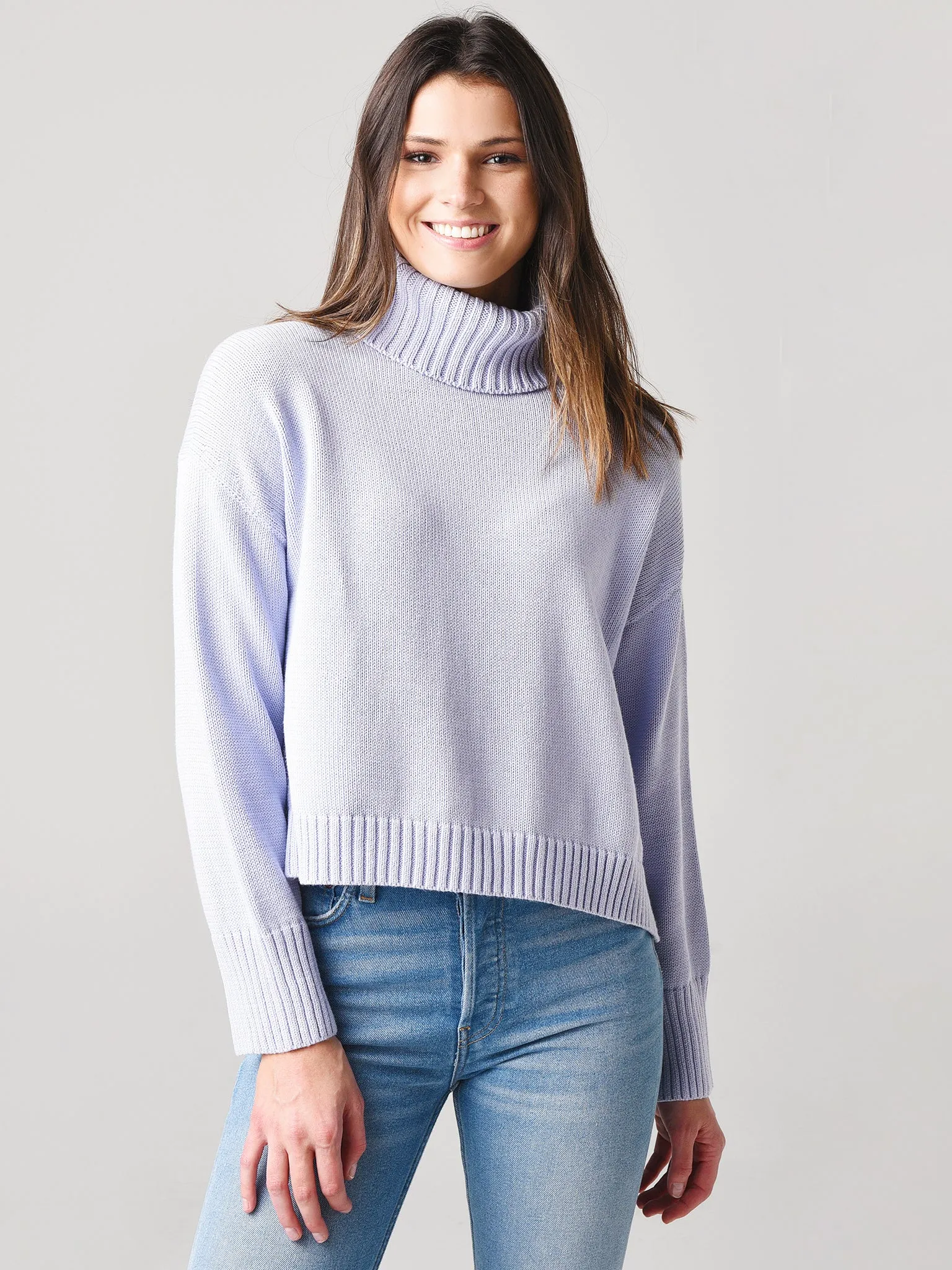 525 Women's Long Sleeve Turtleneck Sweater