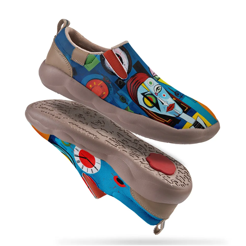 Abstract Figures Slip On