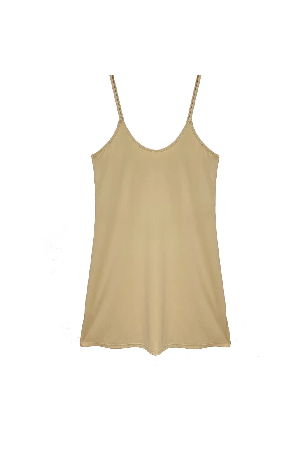 Adjustable Strap Slip - Beige