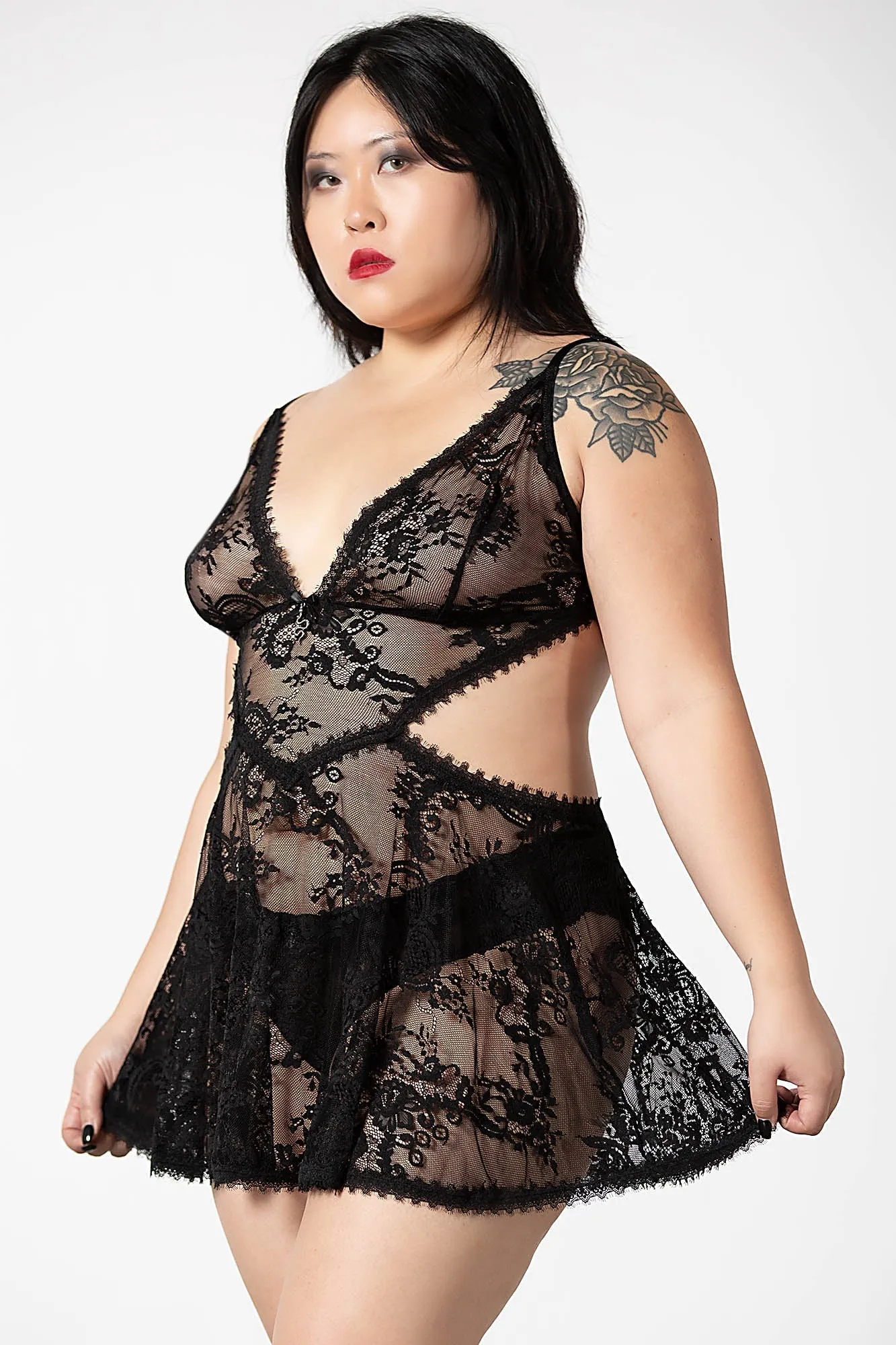 Afterlife Lace Slip Dress