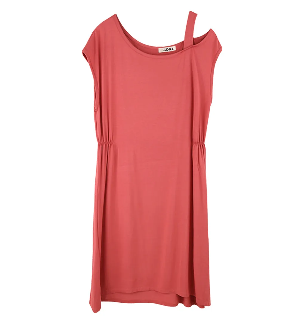 Bamboo Women Loungewear - Slip Dress in Coral Red