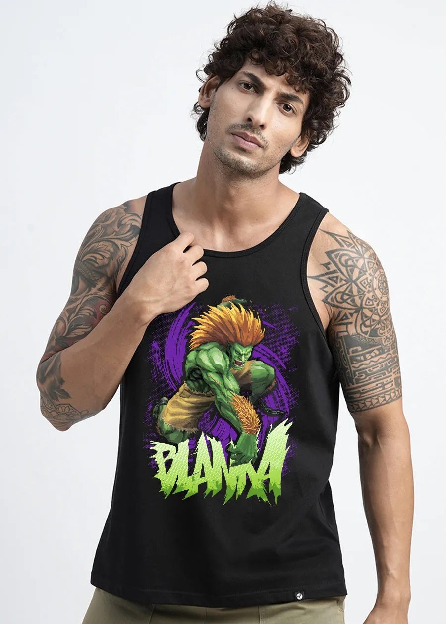 Blanka Mens Printed Vest