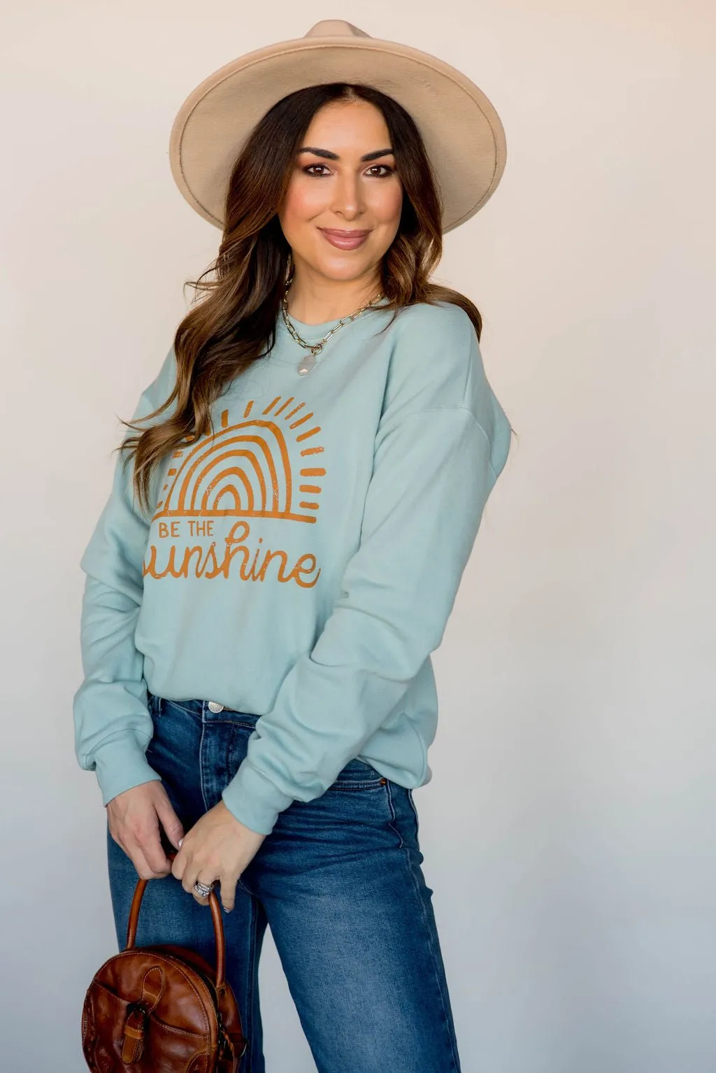 Bold Be The Sunshine Graphic Crewneck