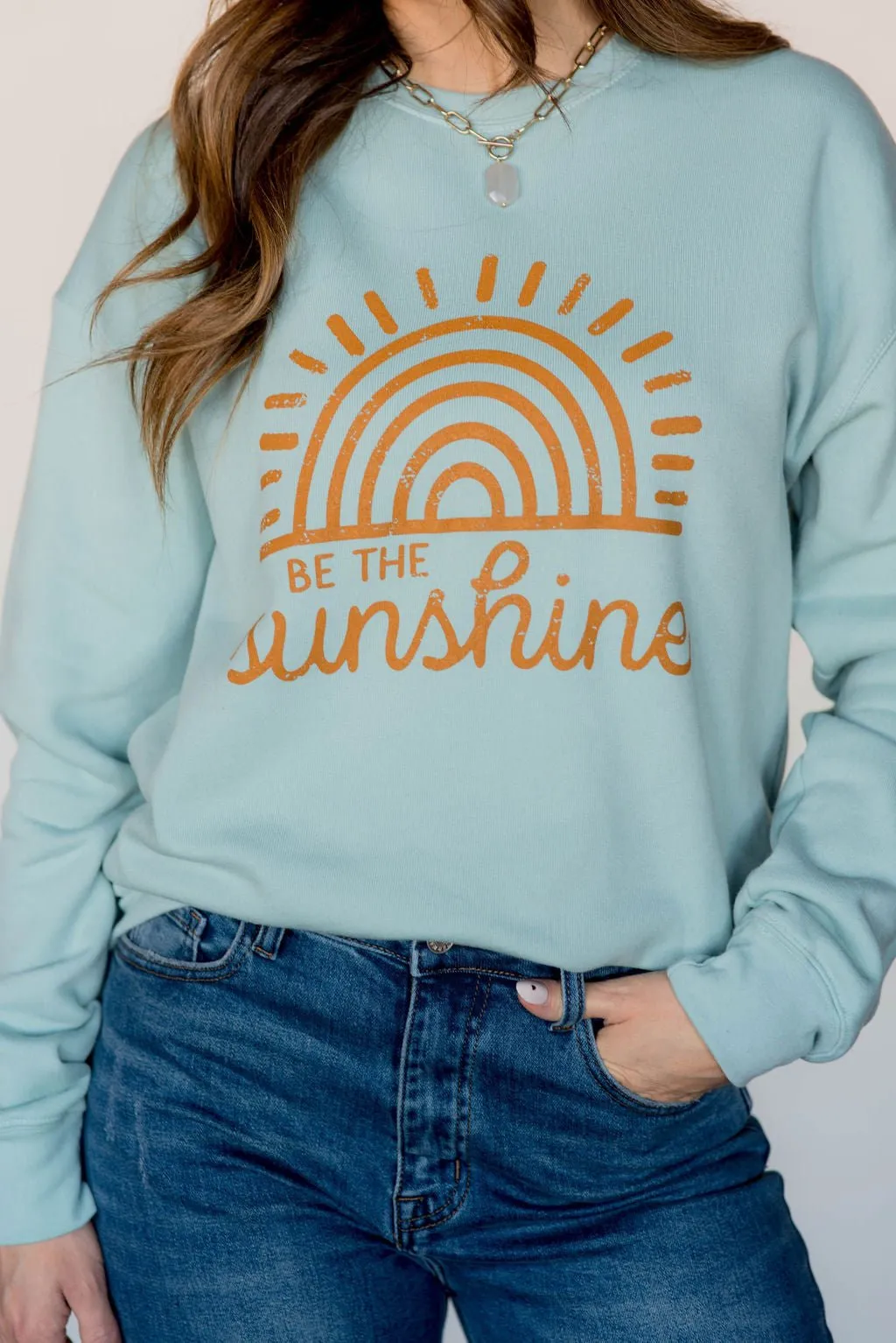 Bold Be The Sunshine Graphic Crewneck