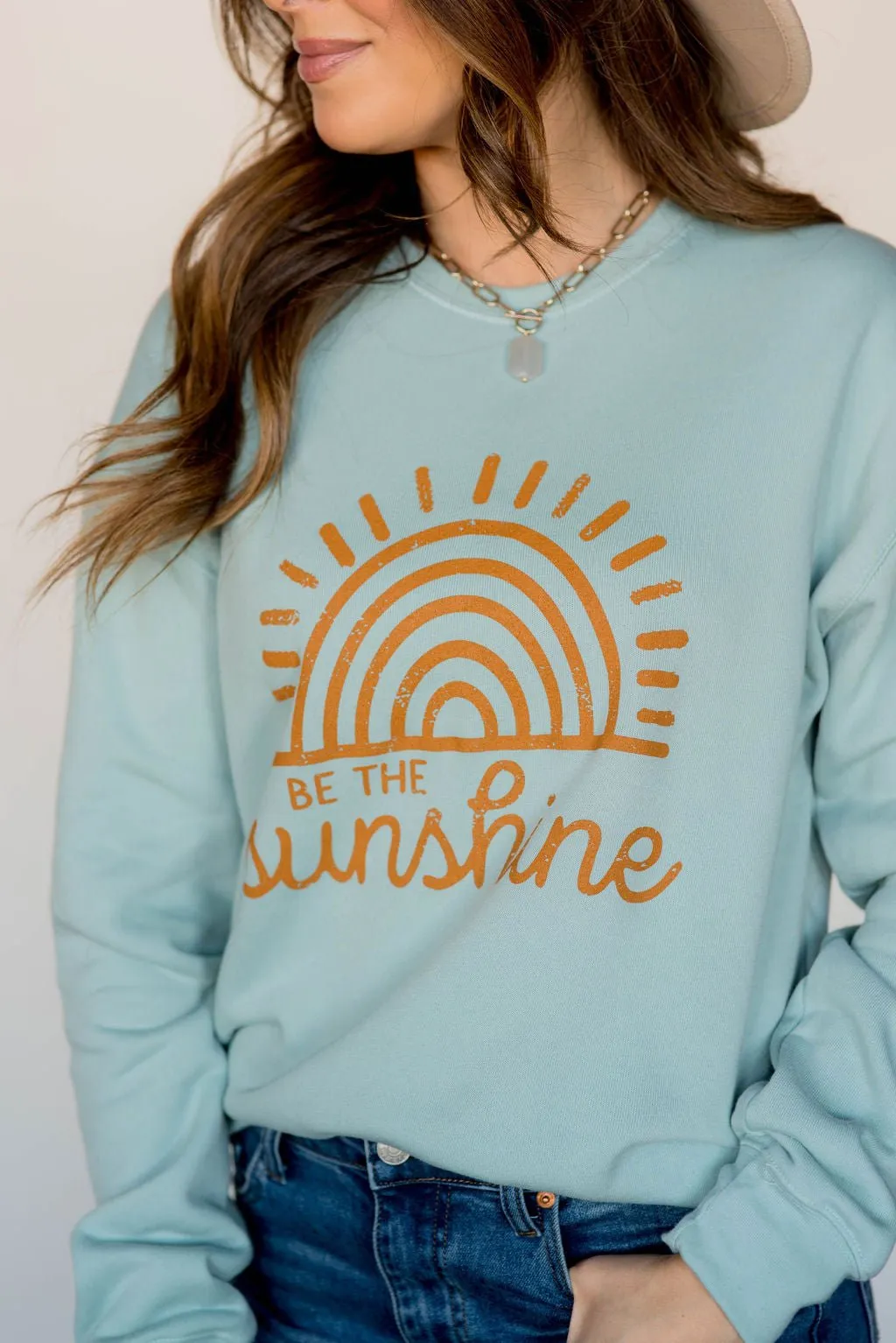 Bold Be The Sunshine Graphic Crewneck