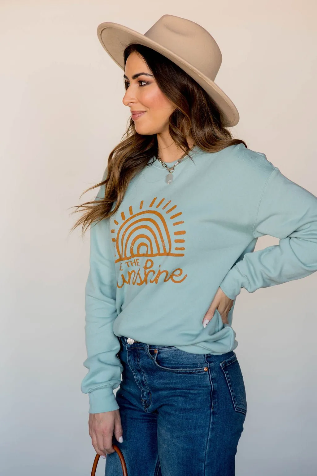 Bold Be The Sunshine Graphic Crewneck