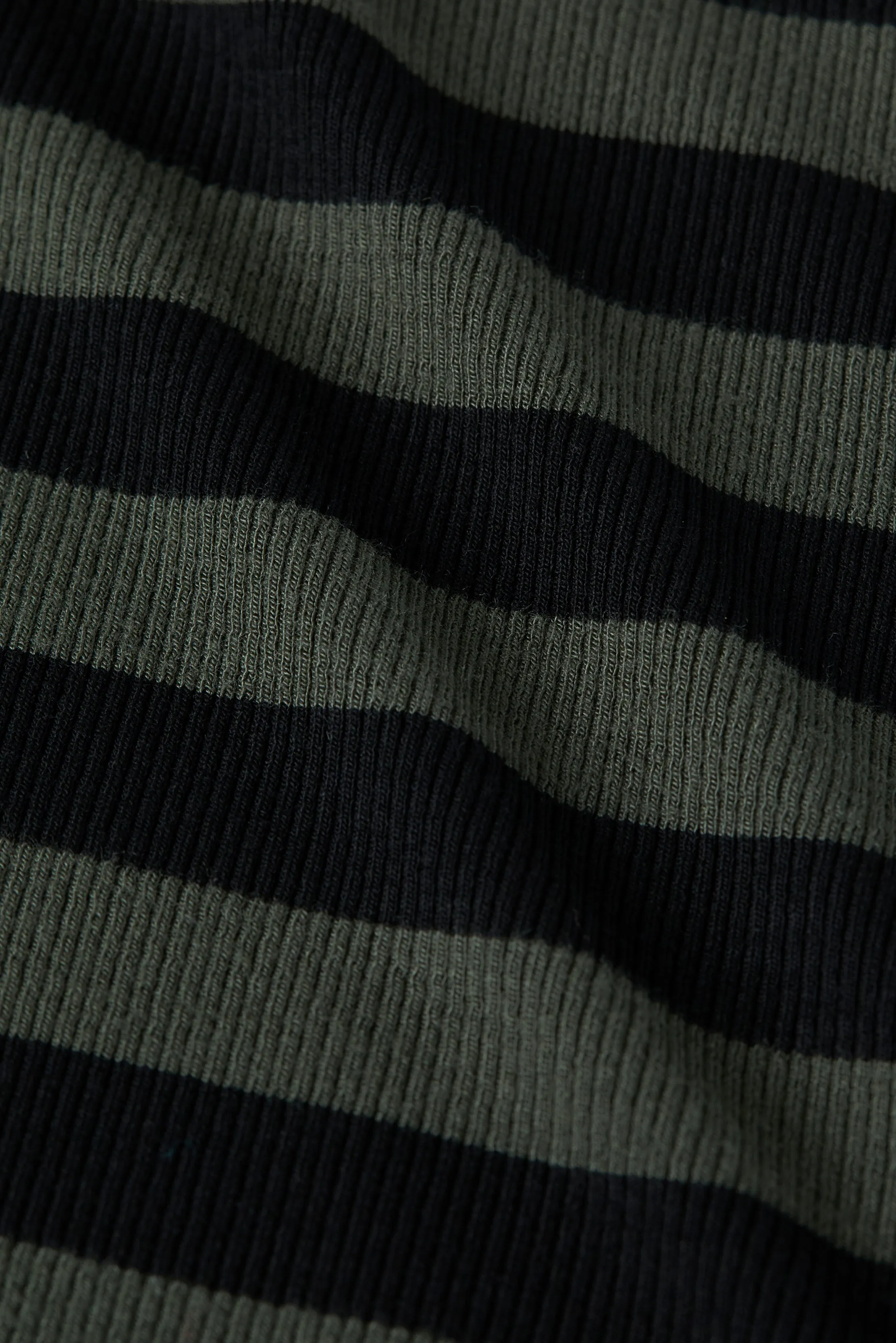 Brita Striped Turtleneck Dress