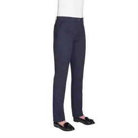 Brook Taverner Womens Houston Slim Leg Chinos Navy Size 20