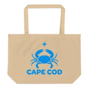 Cape Crab - Large organic tote bag