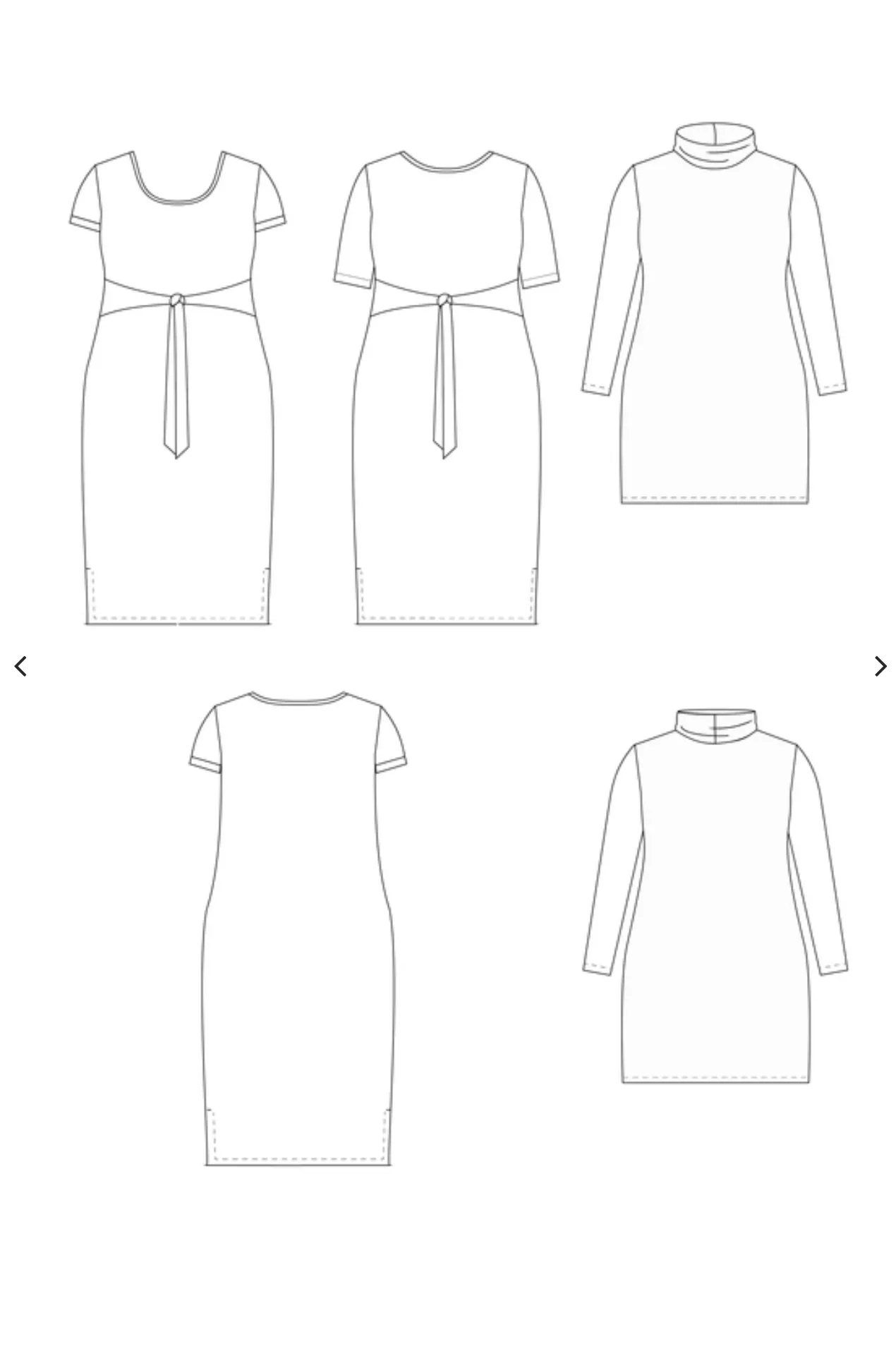 Cashmerette Pembroke Dress, Curvy Sewing Pattern