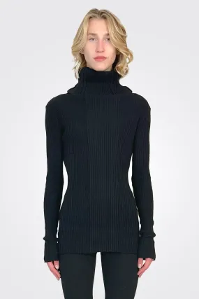 Ceibo Knit Pullover - Black