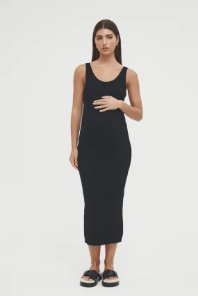 Coastline Knit Dress II (Black)