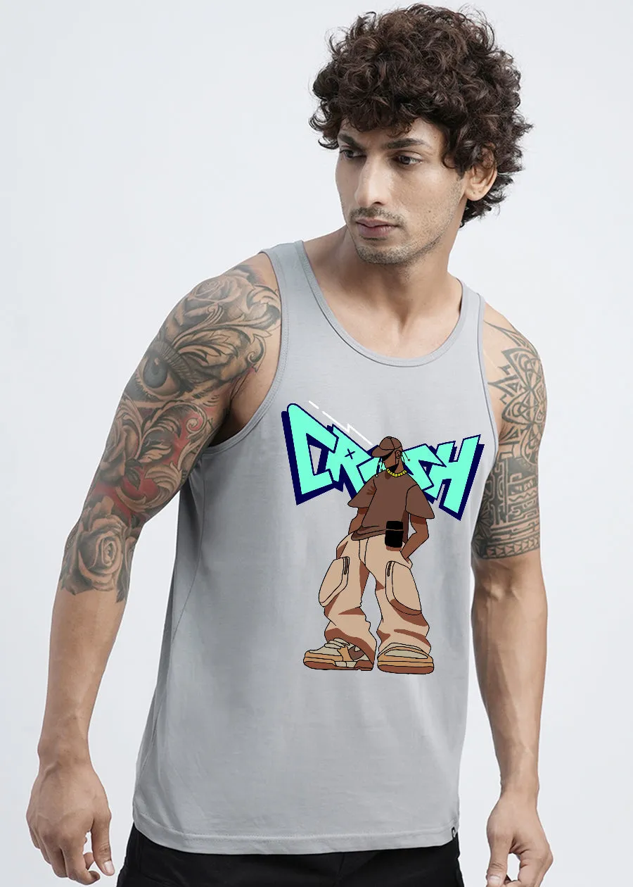 Crash Mens Printed Vest