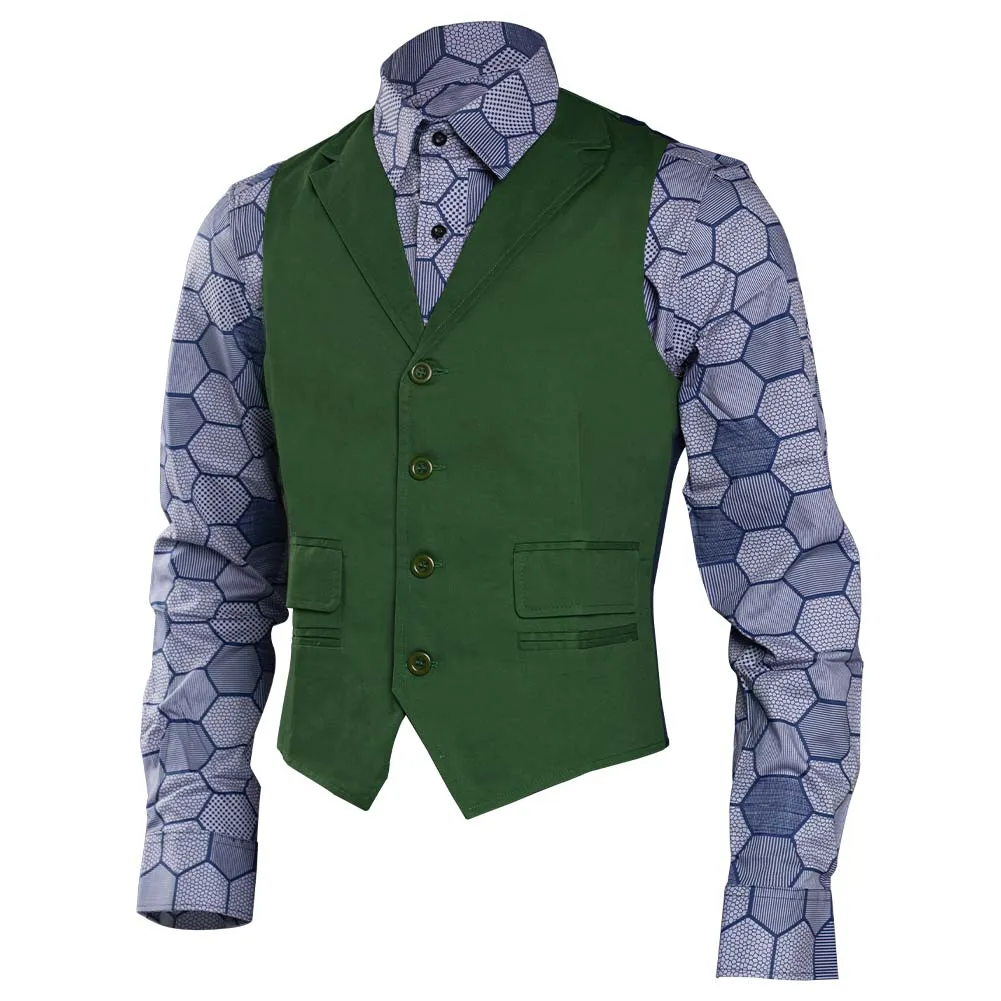 Dark Knight Joker Hexagon Shirt   Vest costume Tailor Made