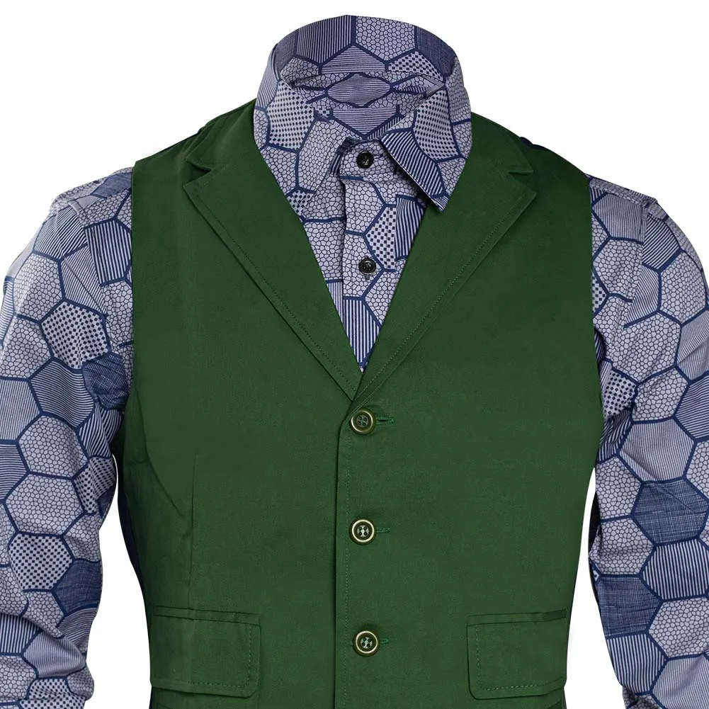 Dark Knight Joker Hexagon Shirt   Vest costume Tailor Made