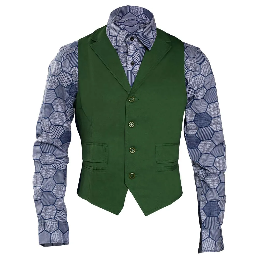 Dark Knight Joker Hexagon Shirt   Vest costume Tailor Made