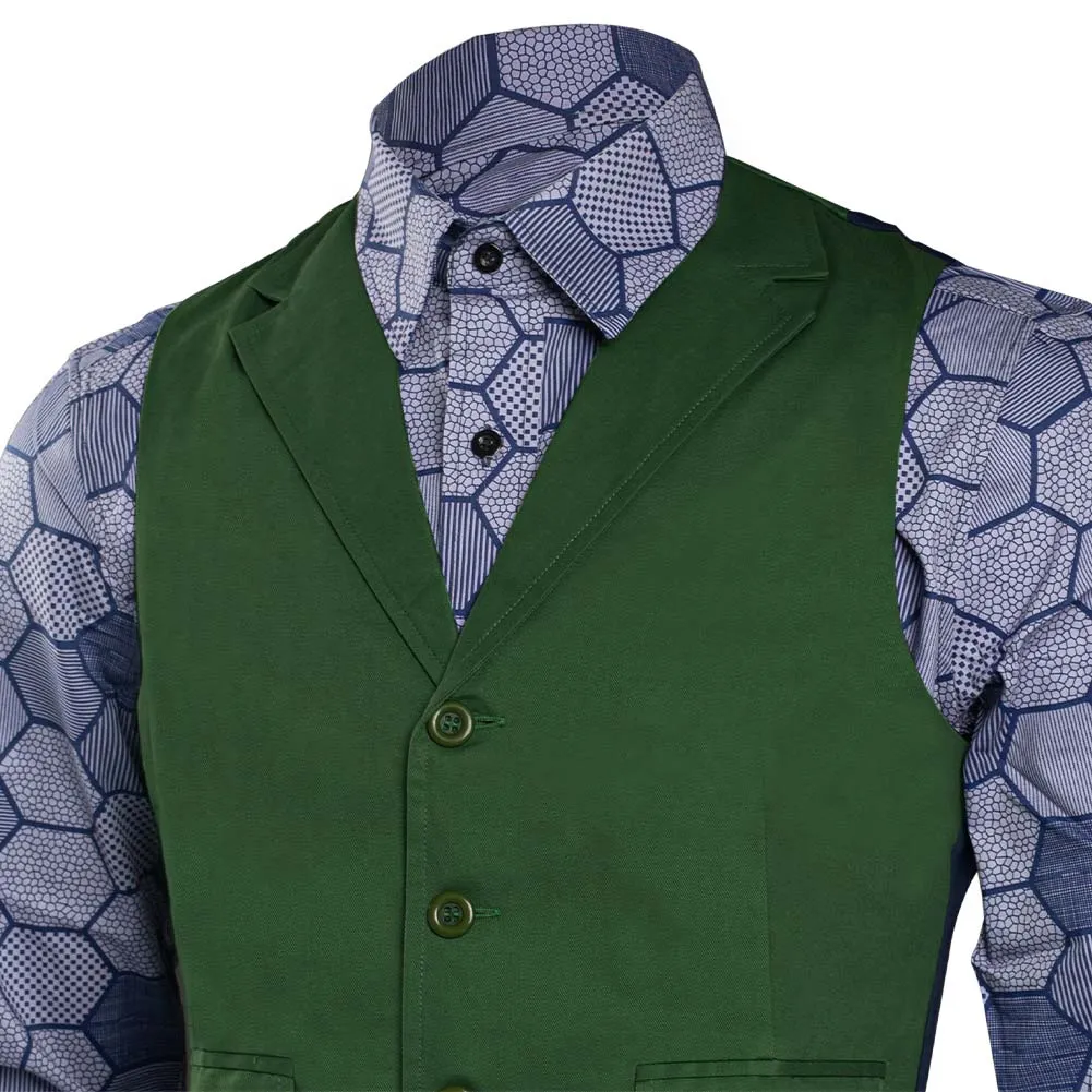 Dark Knight Joker Hexagon Shirt   Vest costume Tailor Made