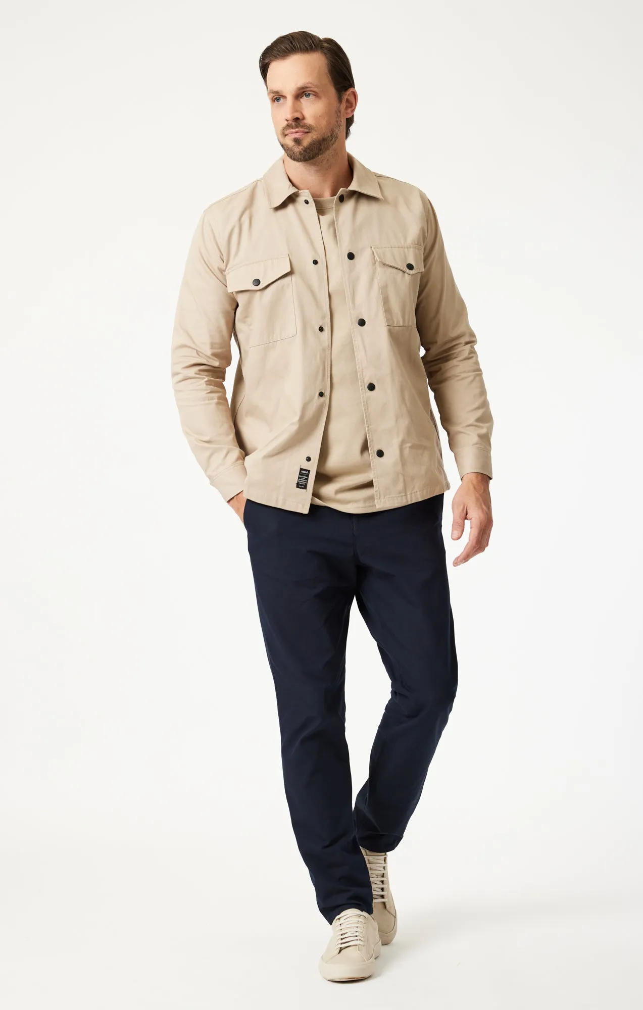 DAWSON STRAIGHT LEG CHINO IN NAVY MOVE