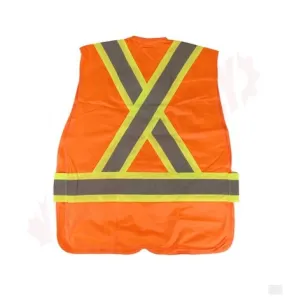 Degil Reflex Orange Traffic Vest, One Size