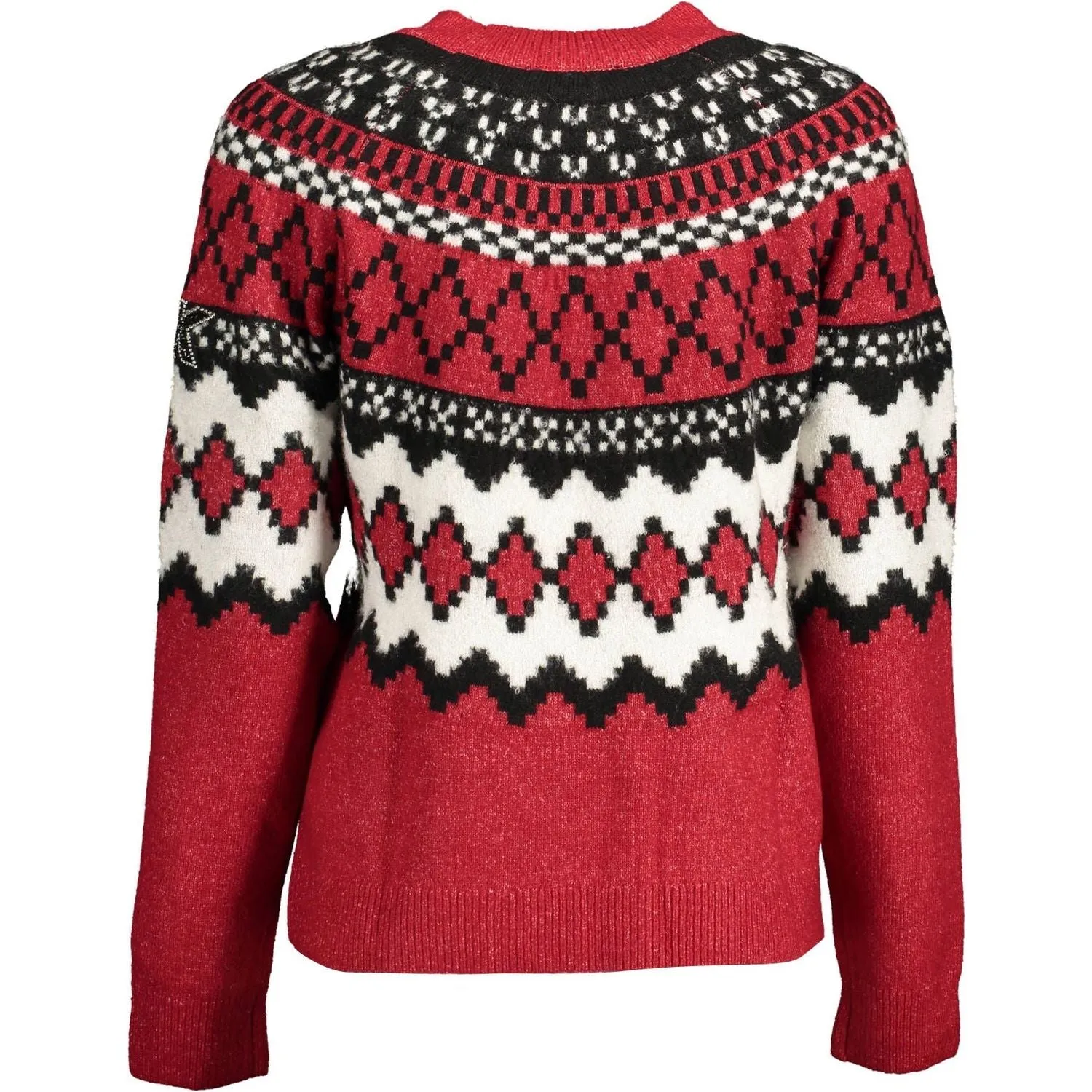 Desigual Red Polyester Women Sweater