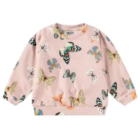 Disc Blush Papillions Sweatshirt