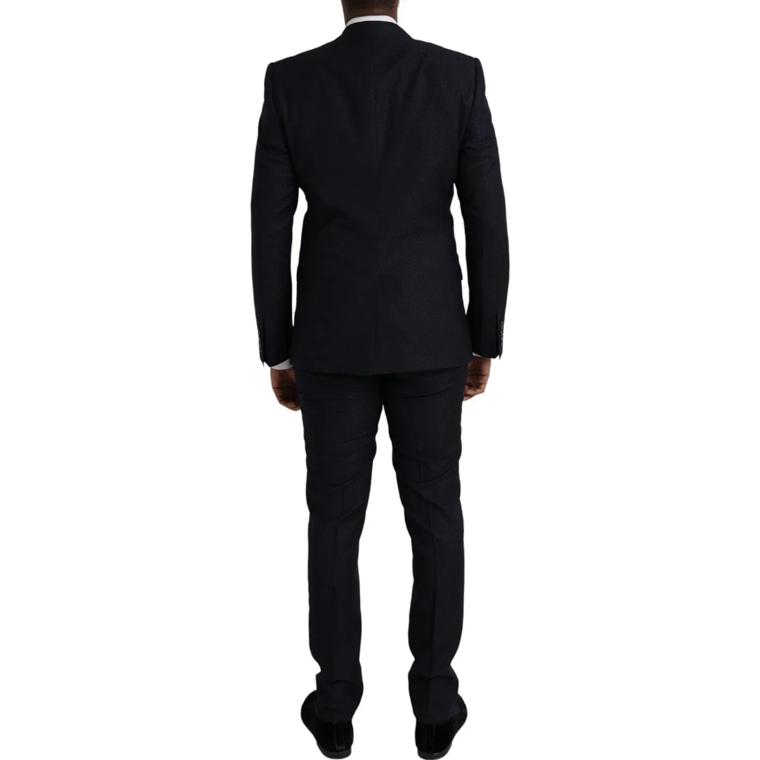 Dolce & Gabbana Blue Fantasy MARTINI Formal 3 Piece Suit