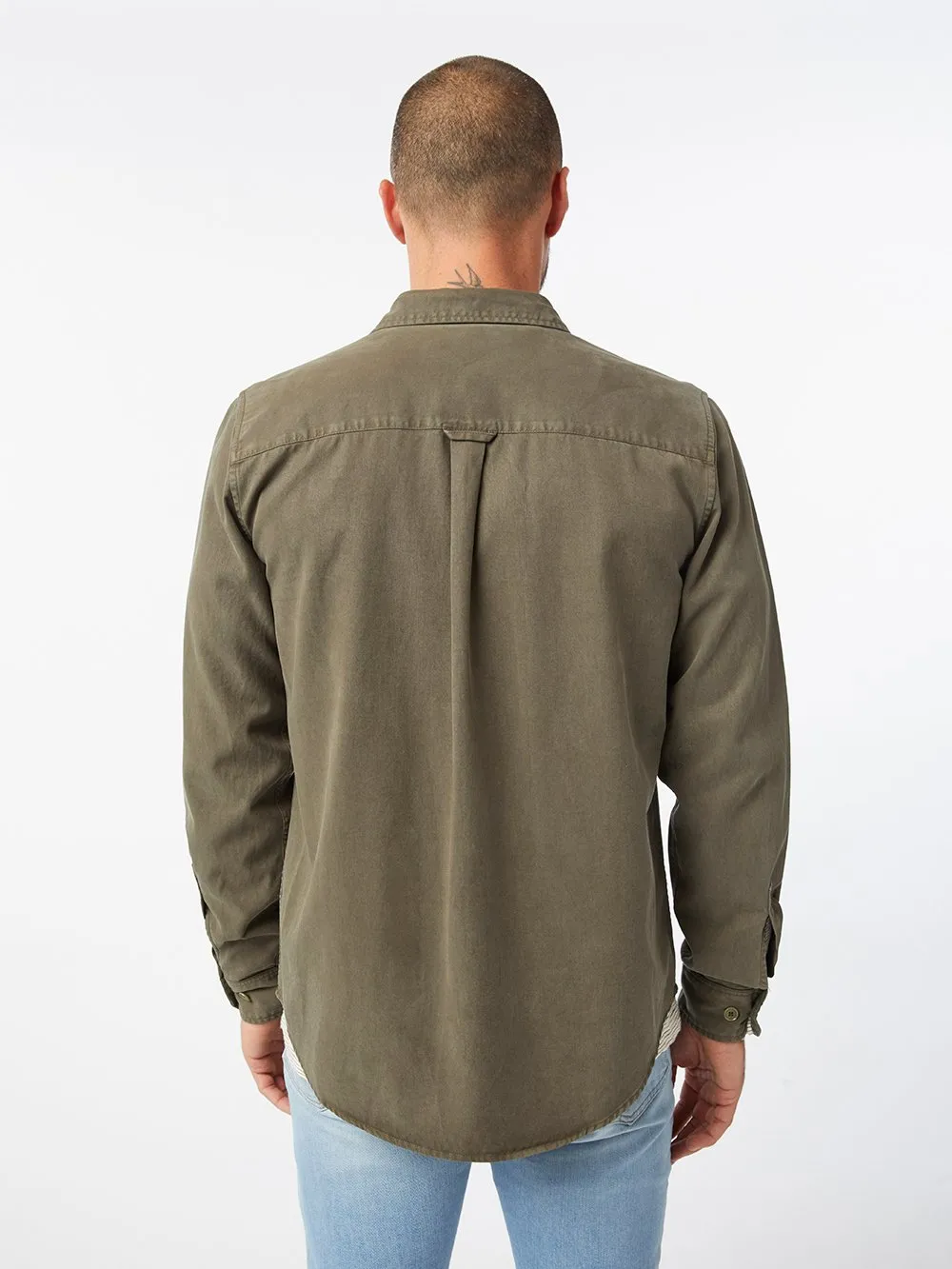 Double Pocket Shirt -- Deep Army