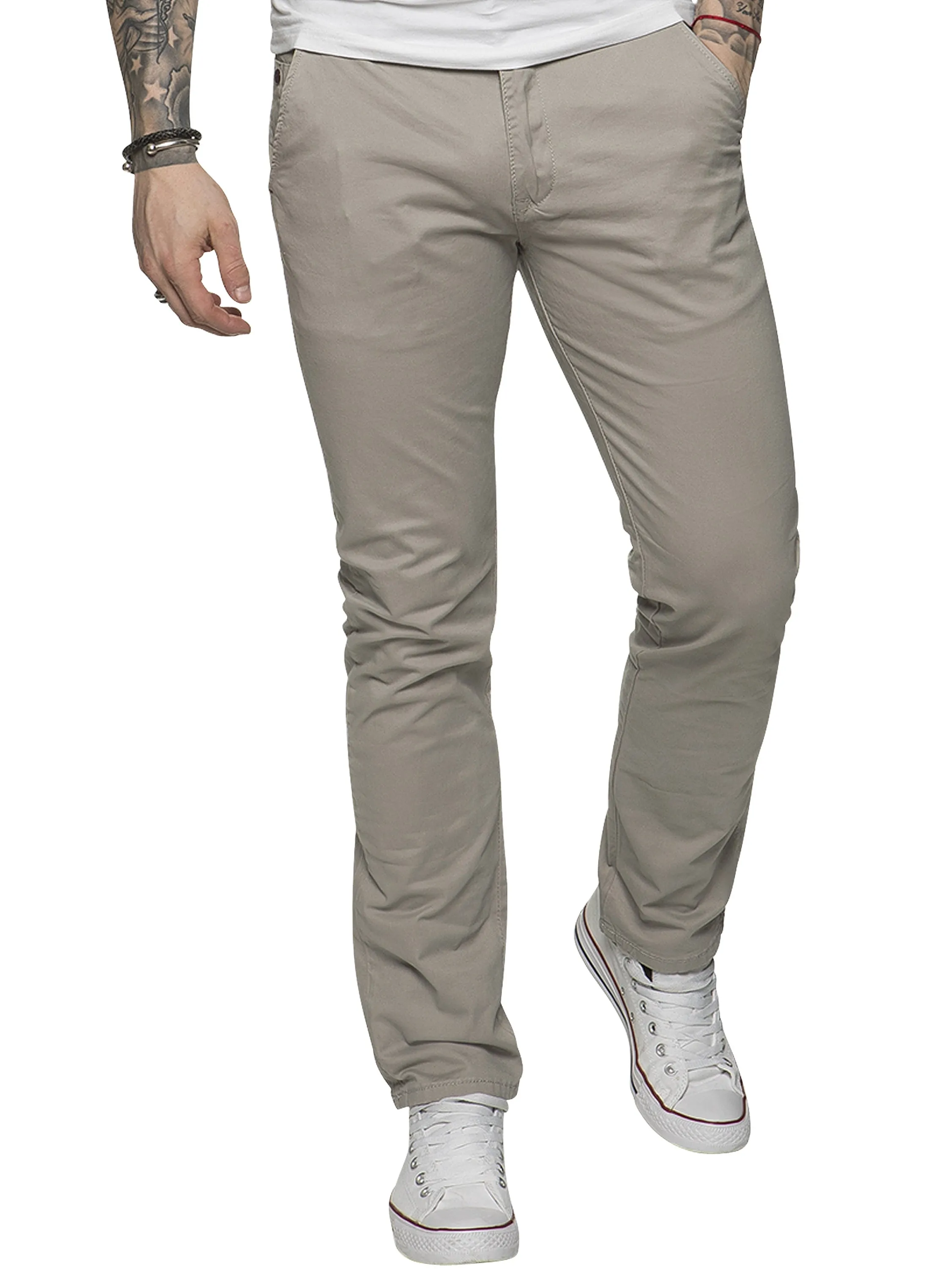 ETO | Mens Designer Tapered Fit Chinos