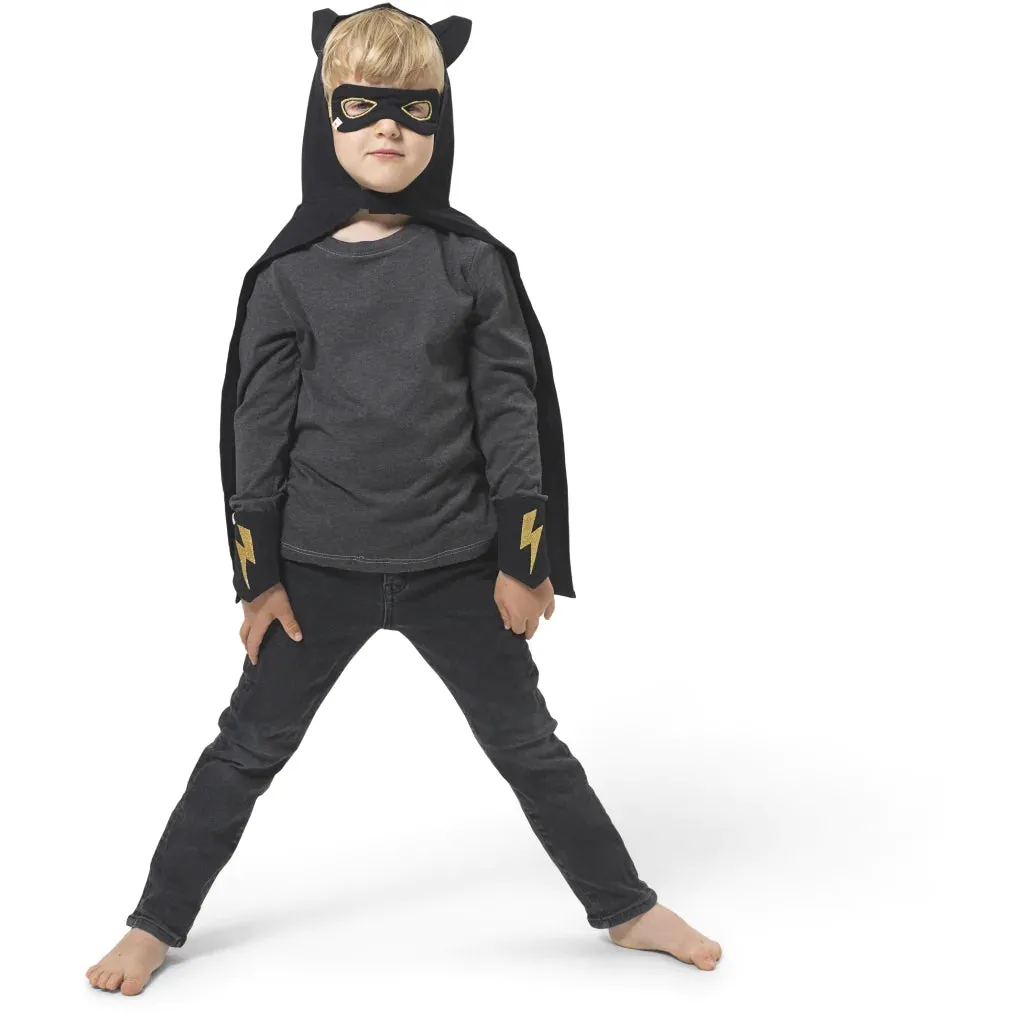 Fabelab Dress-up Superhero set - Black