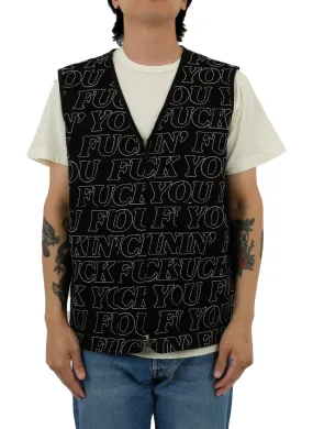 F*ckin F*ck Quilted Vest