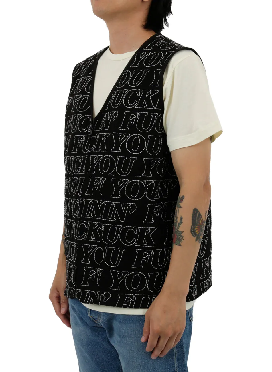 F*ckin F*ck Quilted Vest