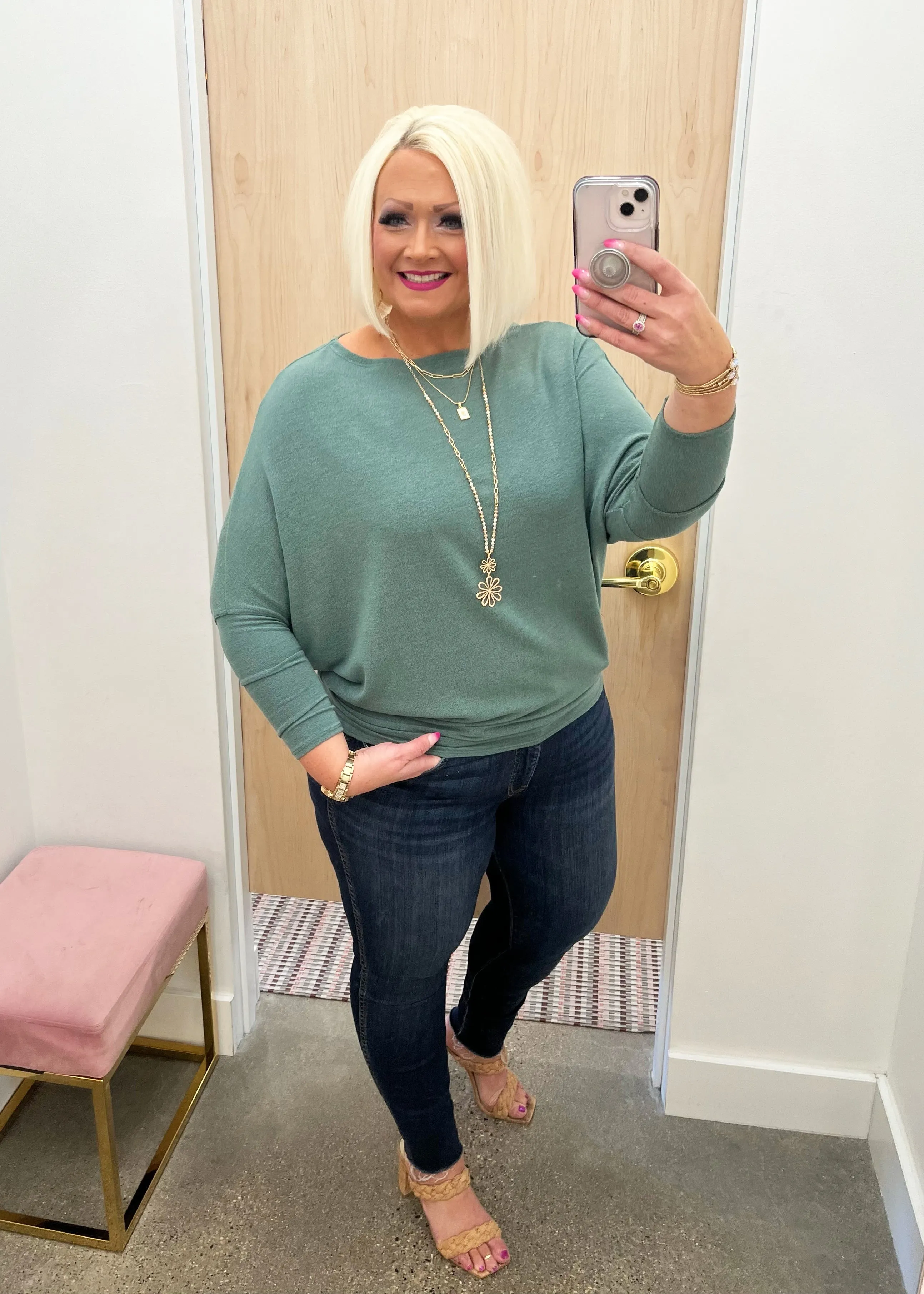 FINAL SALE - Crepe Basic Dolman Tops - 4 Colors!