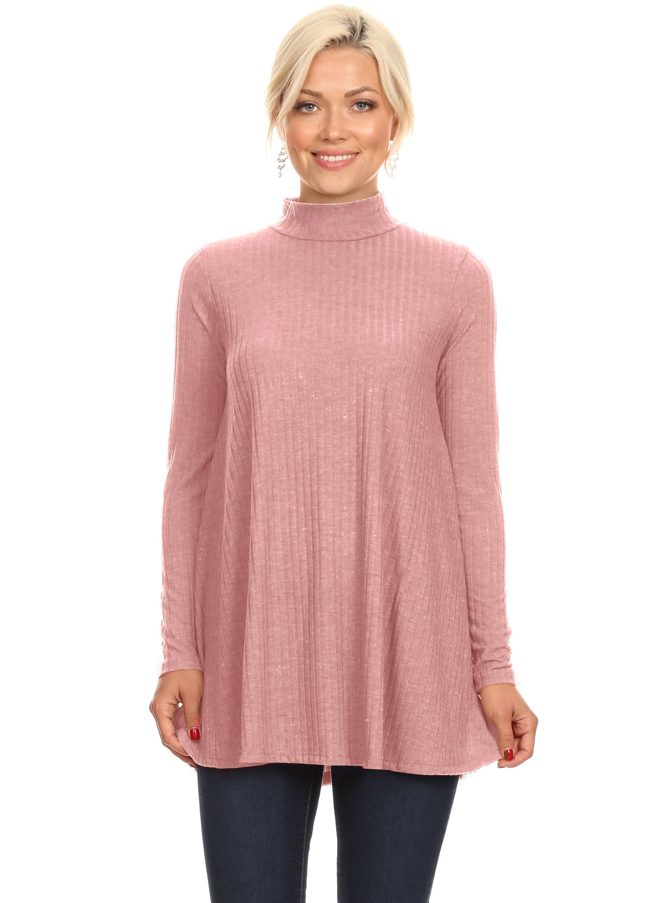 Flow and Flair Turtle Neck Tunic