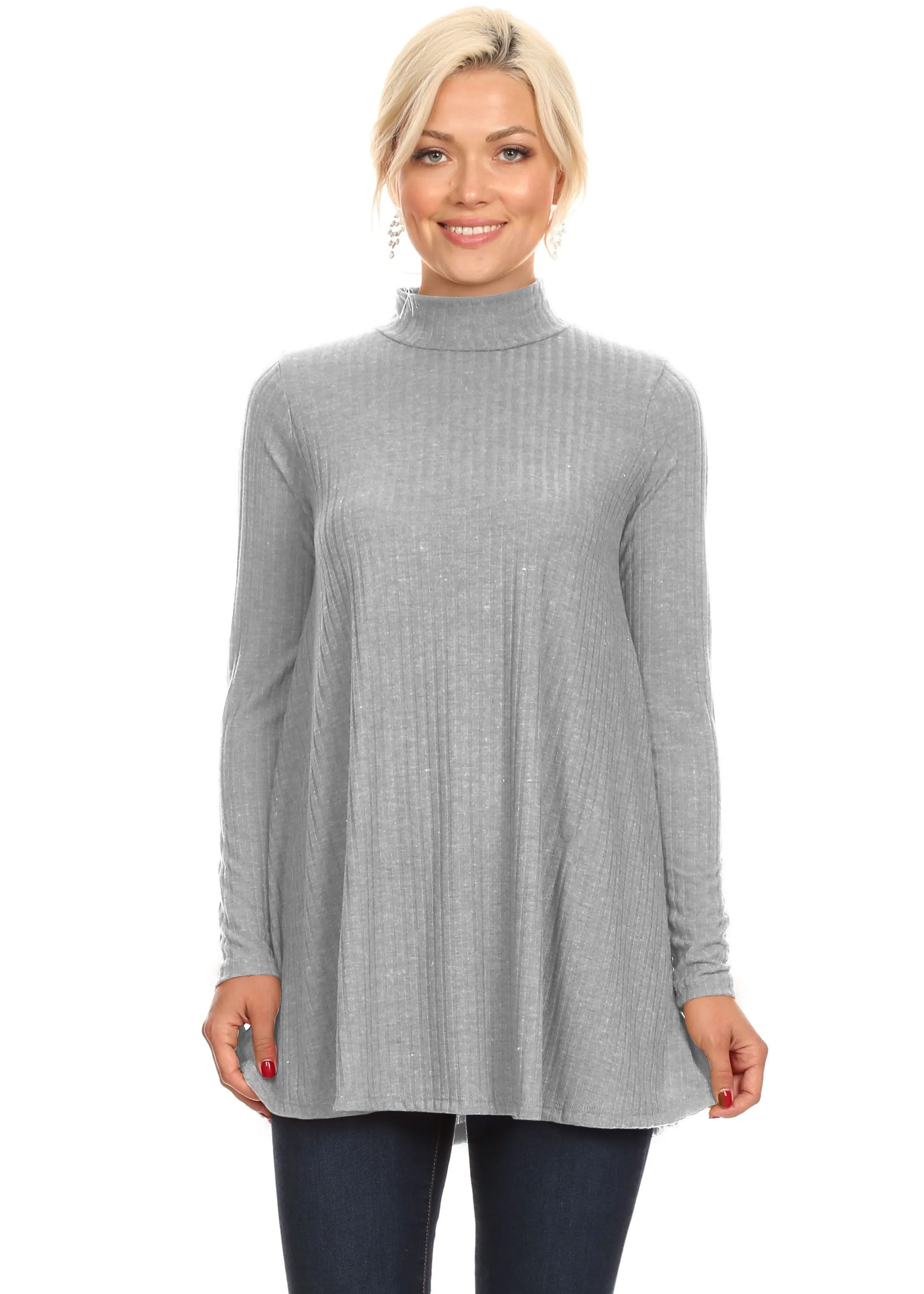 Flow and Flair Turtle Neck Tunic