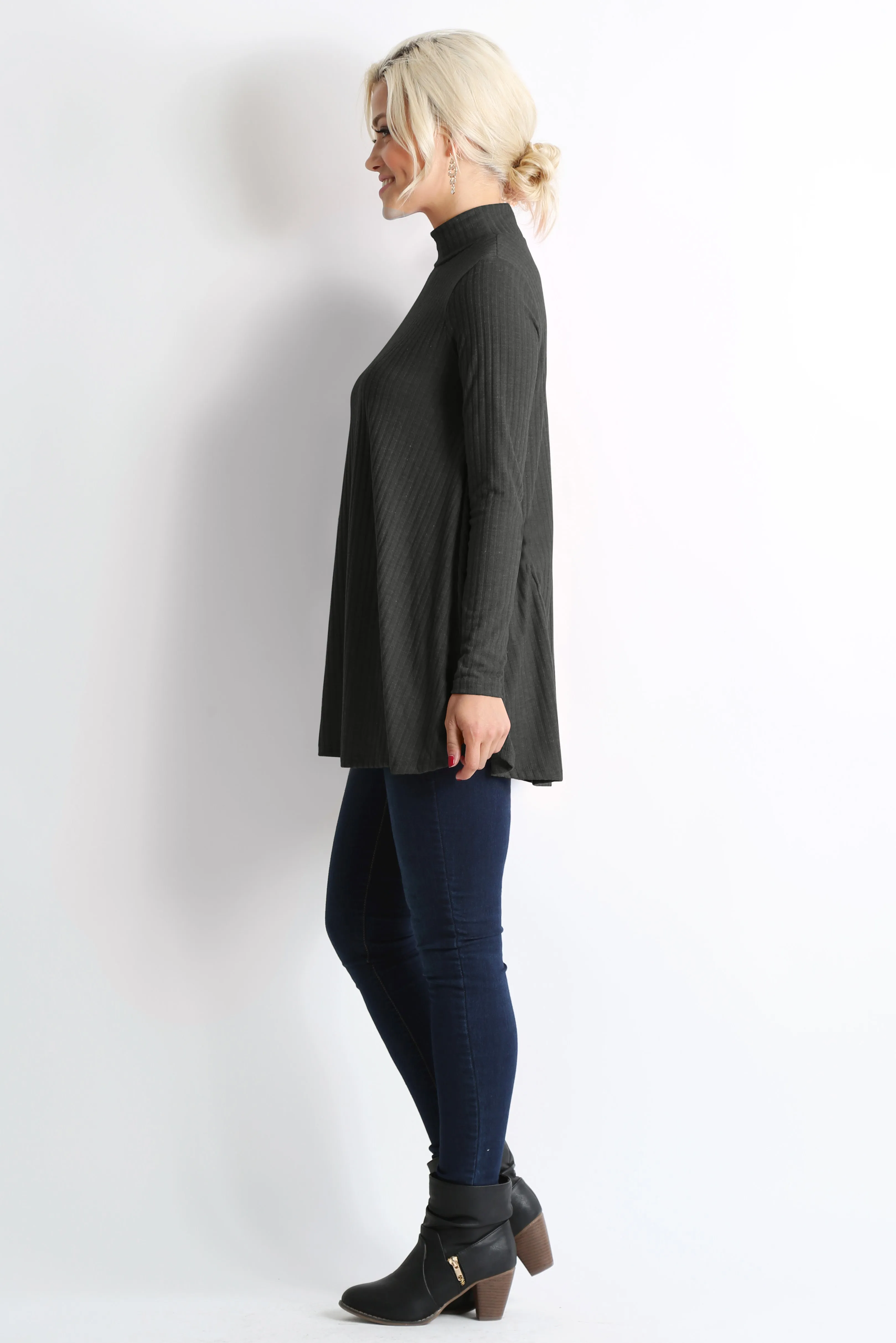 Flow and Flair Turtle Neck Tunic