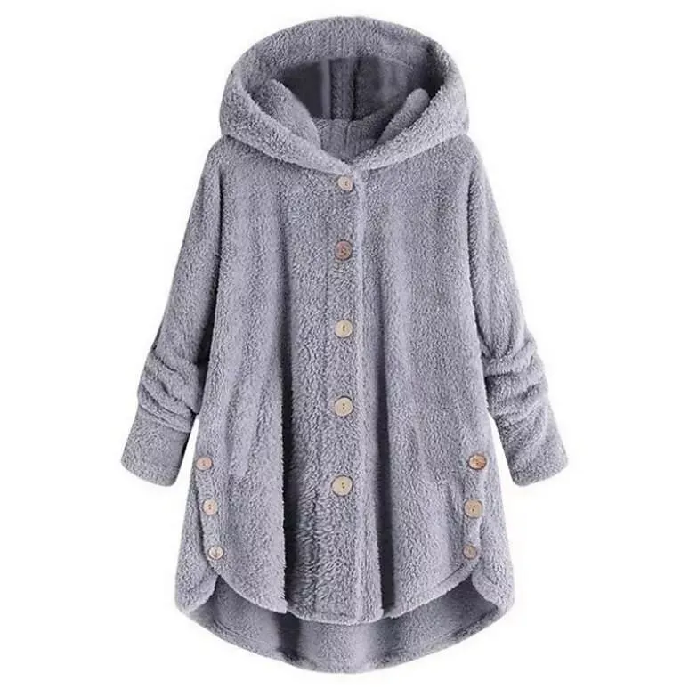 Fluffy HoodedJacket™ - Keep warm and cozy this winter