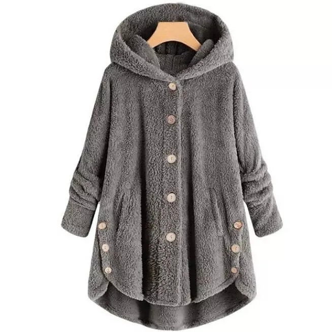 Fluffy HoodedJacket™ - Keep warm and cozy this winter