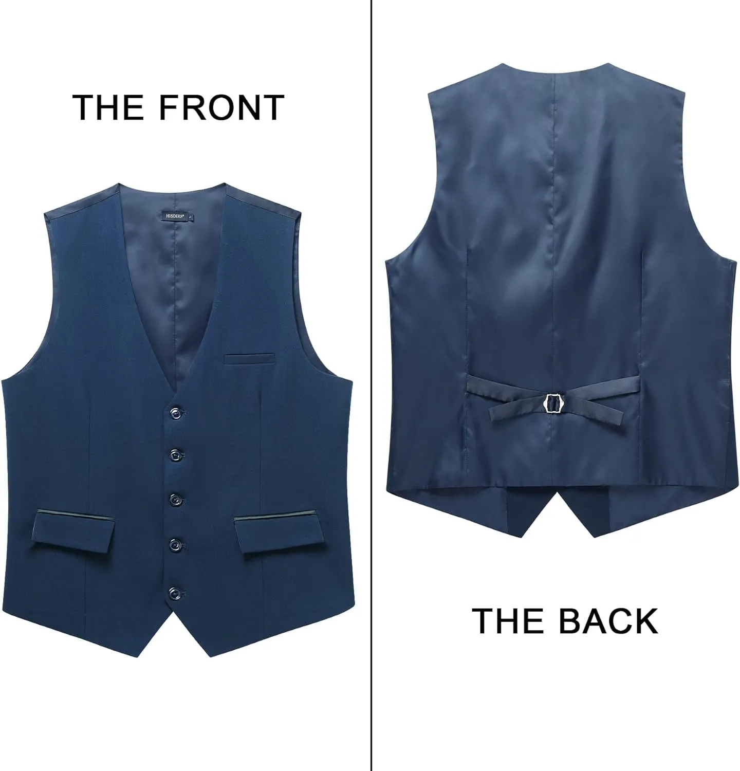 Formal Suit Vest - DARK BLUE