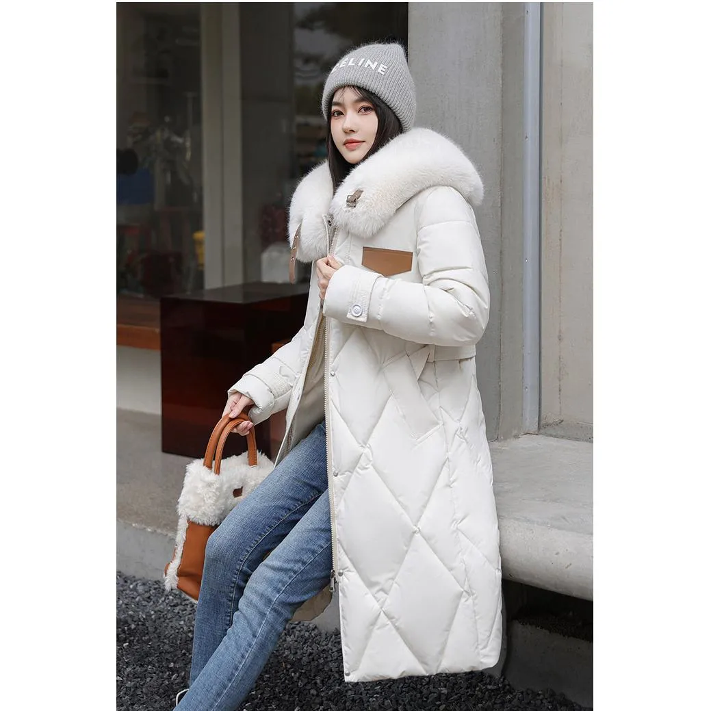 Fur Collar Thickened Puffer Coat