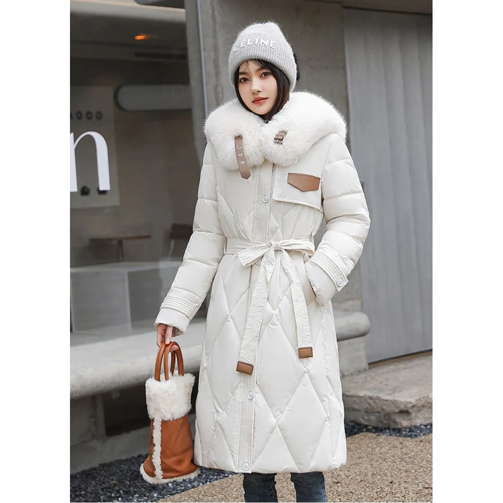 Fur Collar Thickened Puffer Coat