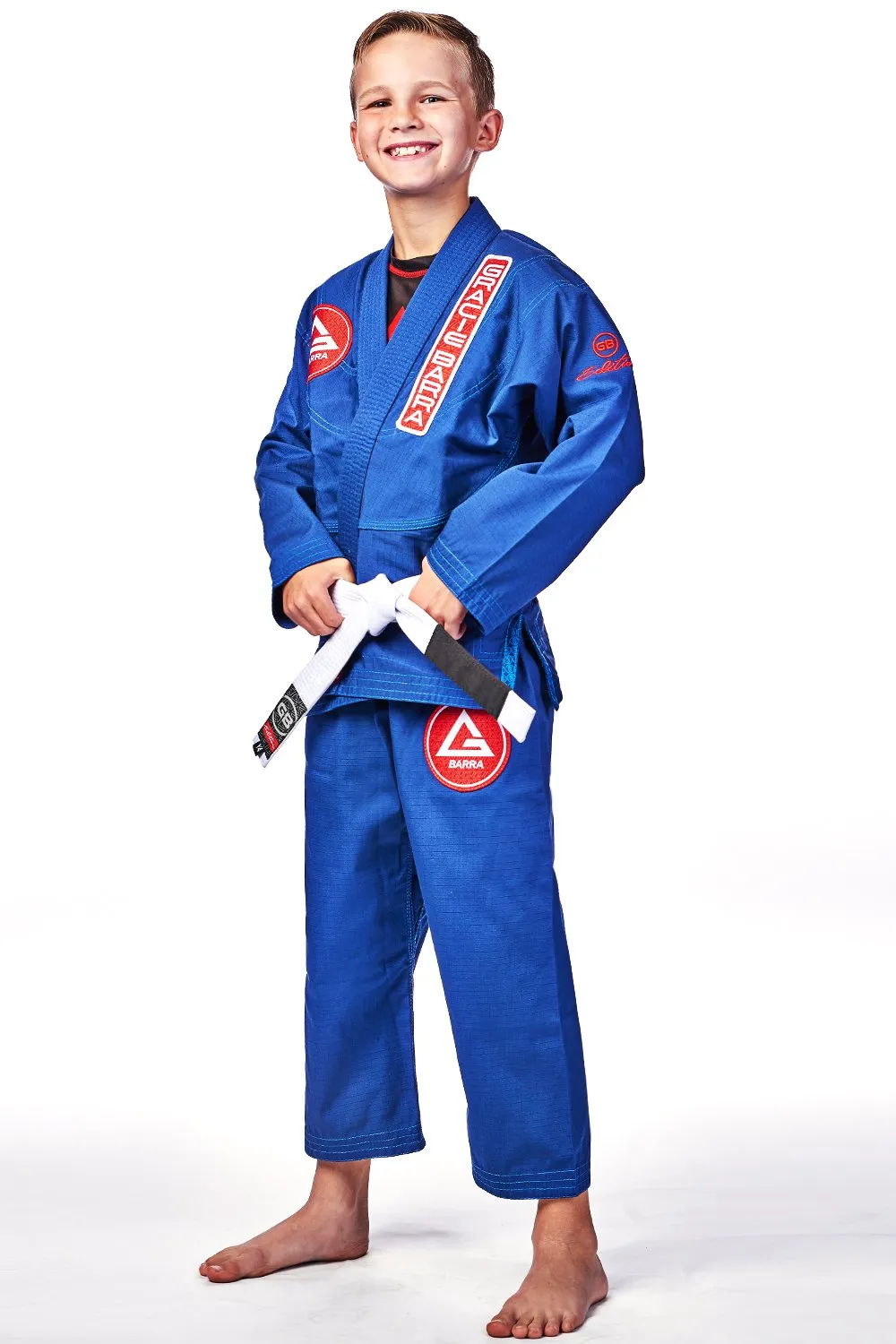 GBK LITE RIPSTOP KIMONO W/ BELT - BLUE