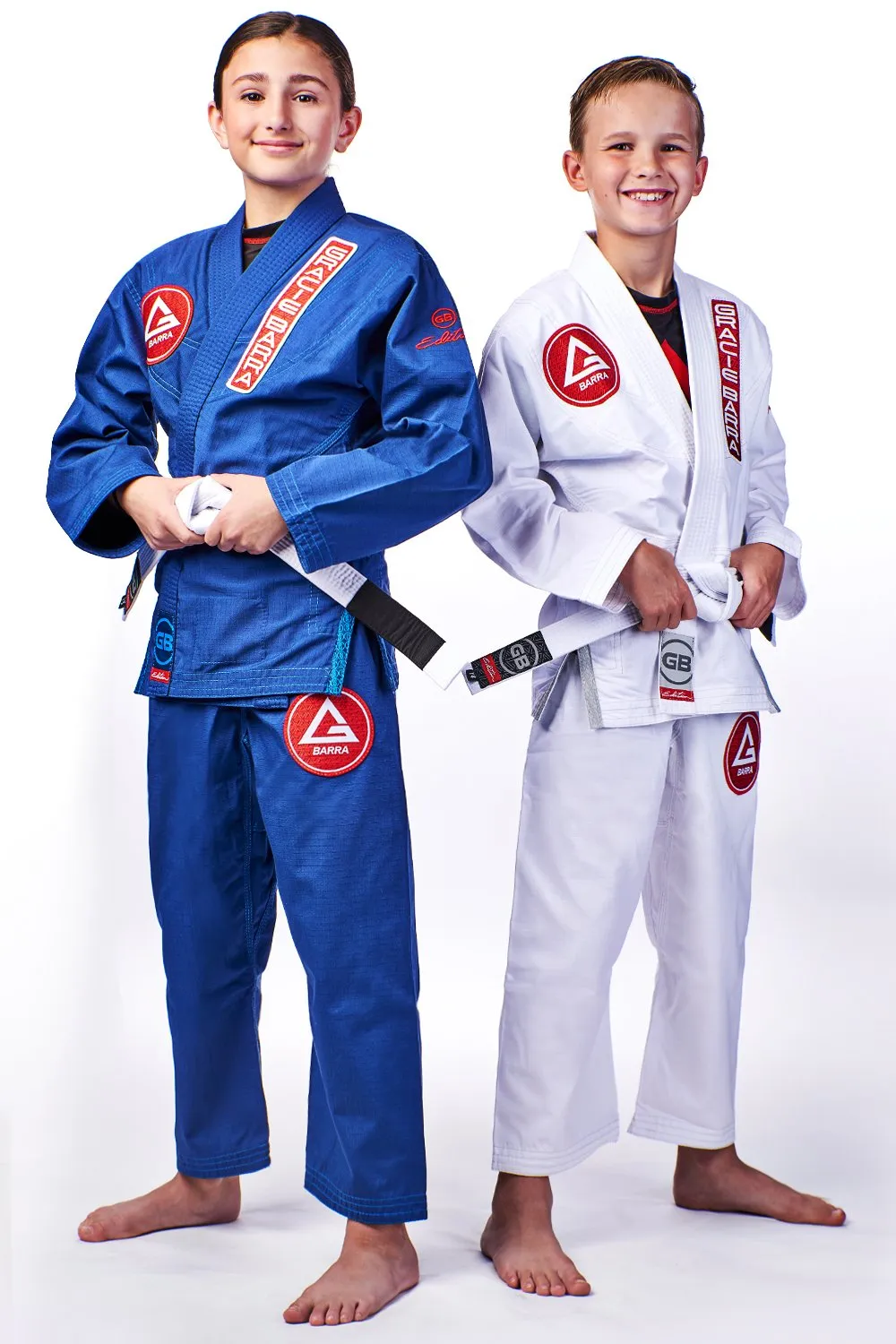 GBK LITE RIPSTOP KIMONO W/ BELT - BLUE