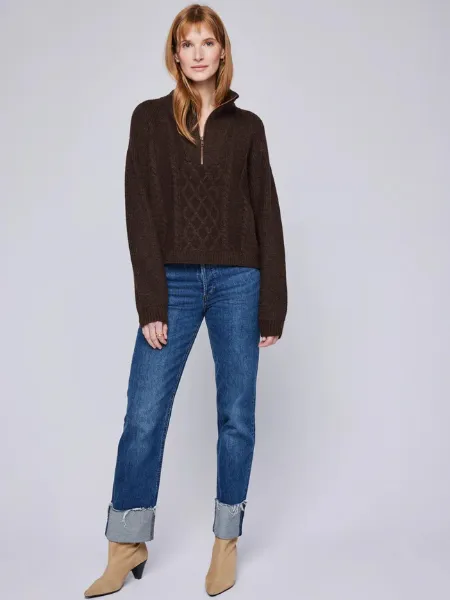 Gentle Fawn Georgie Half Zip Sweater