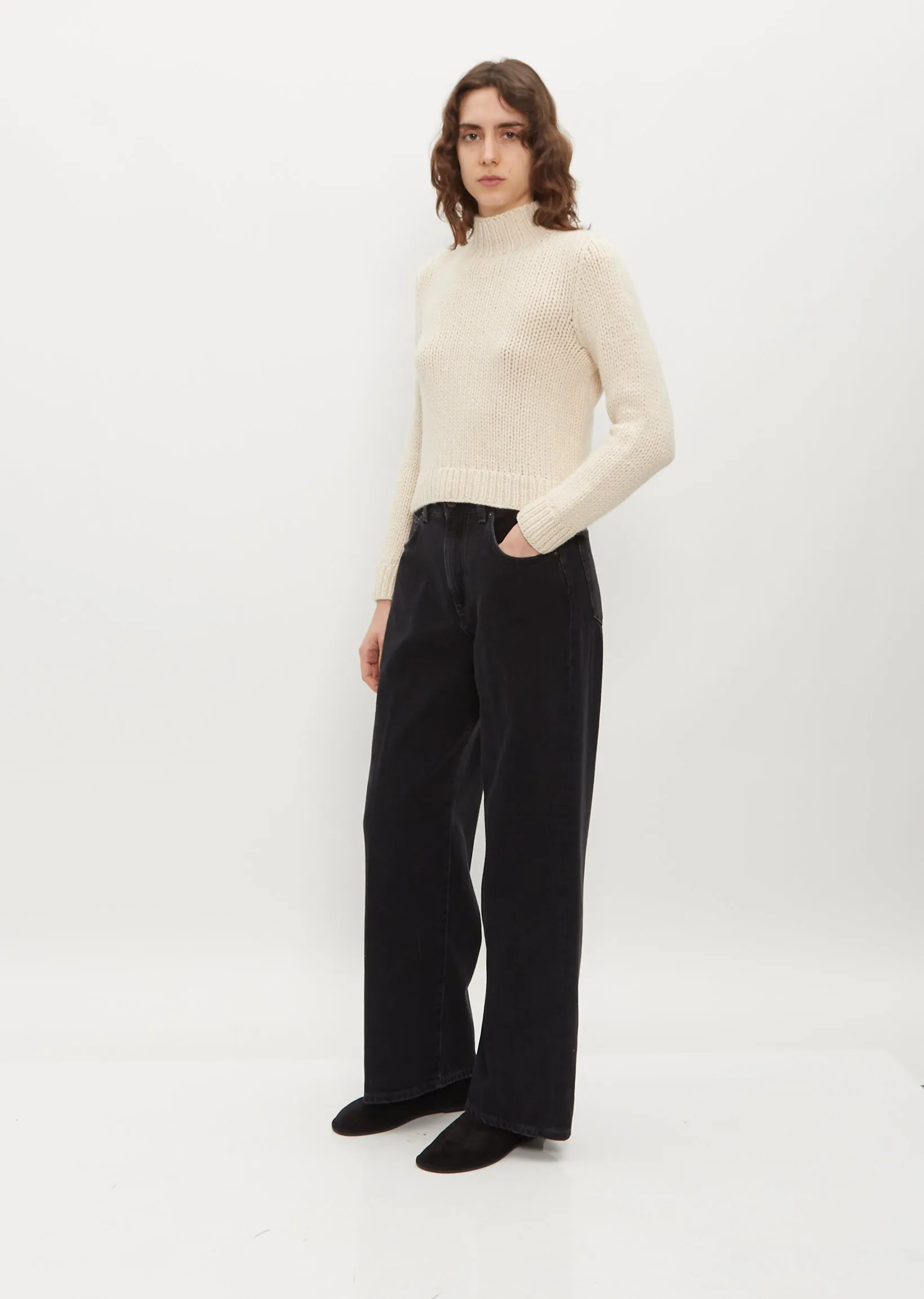 Ginger Cashmere Turtleneck Sweater