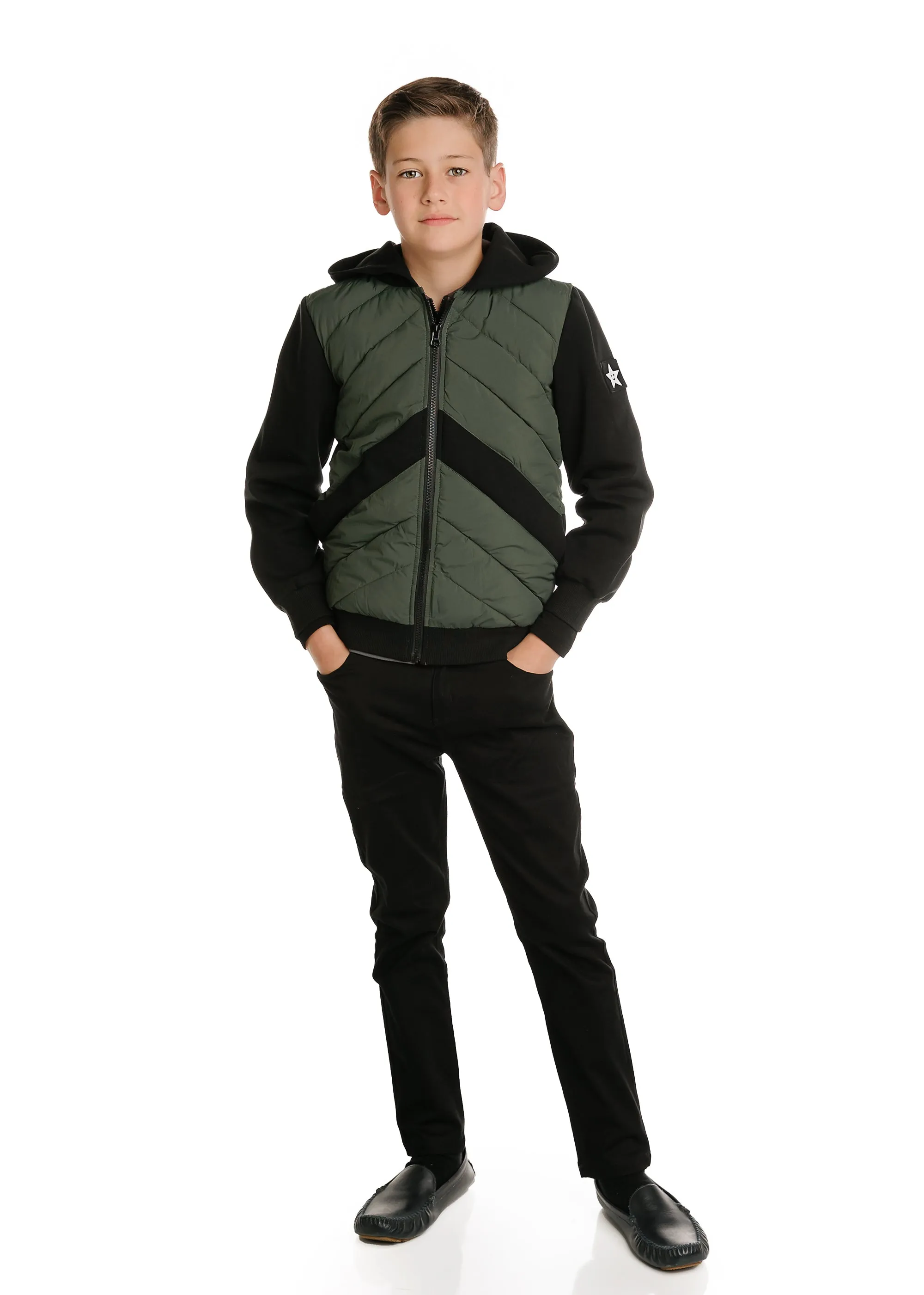 Green Puffer Jacket