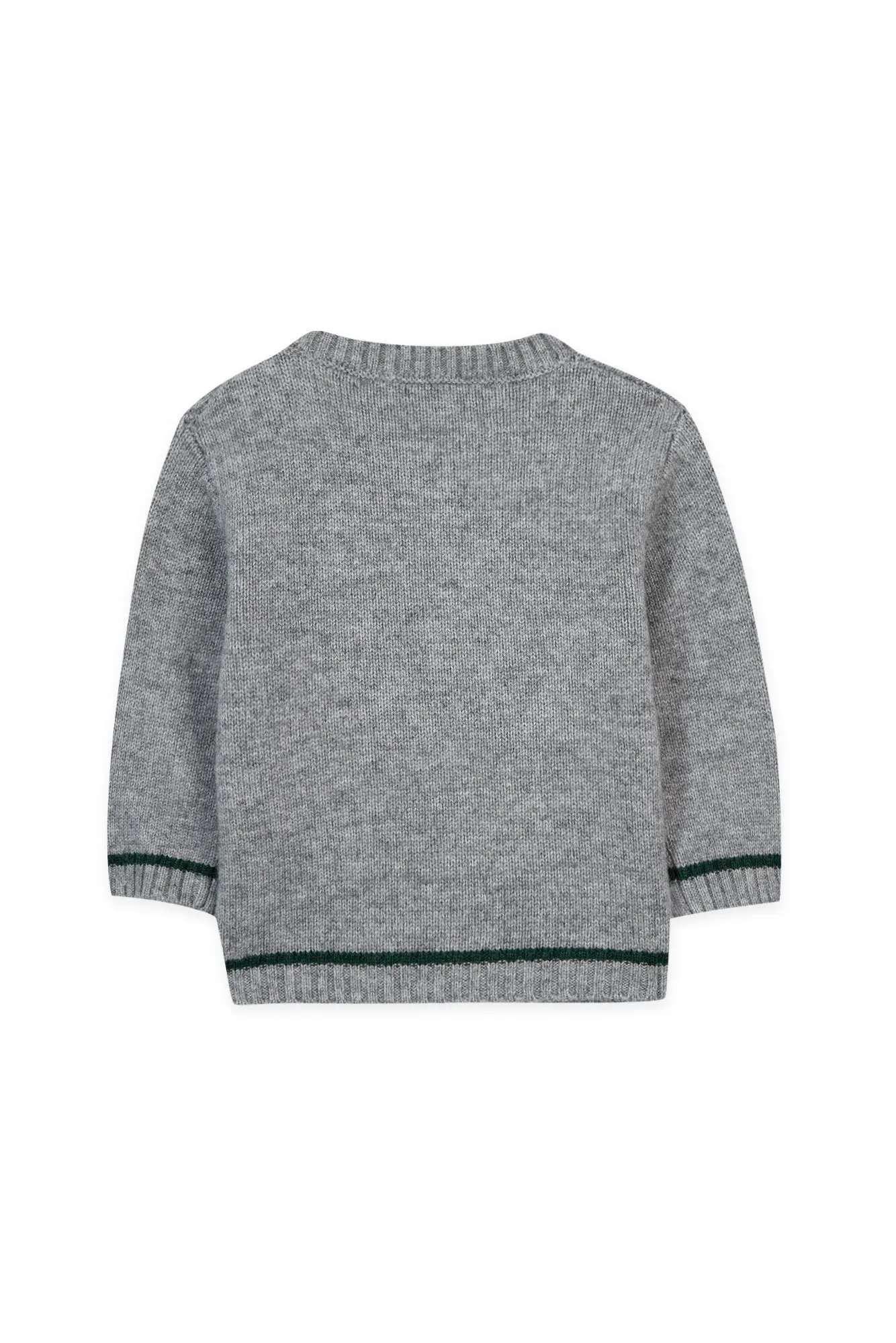 Heather Gray Baby Solid Sweater